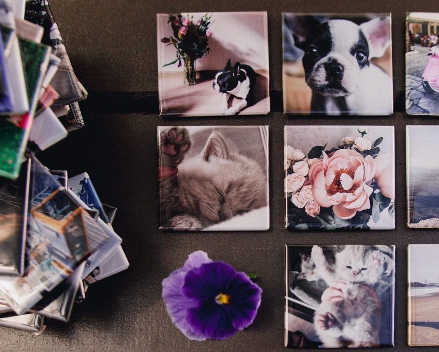 Square Photo magnet